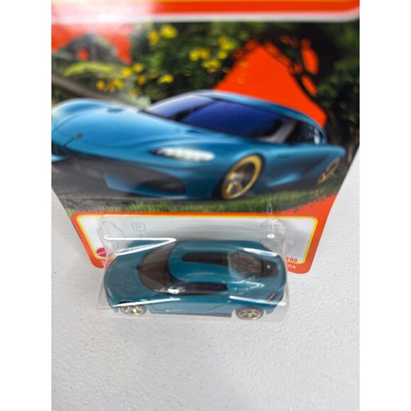 Matchbox Car 2021 Koenigsegg Gemera Toy Race Cars Kids Diecast Metal 1 64 Blue - Picture 4 of 7